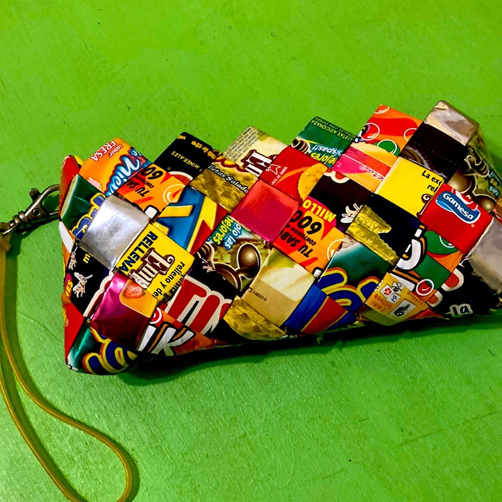 Ecoist Recycled candy purse